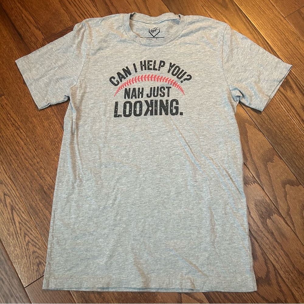 SA Apparel "Can I Help You? Nah Just Looking" T-shirt size M